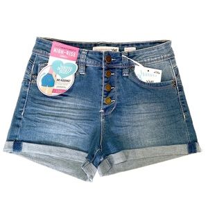 High Waist Butt Lifting Denim Shorts